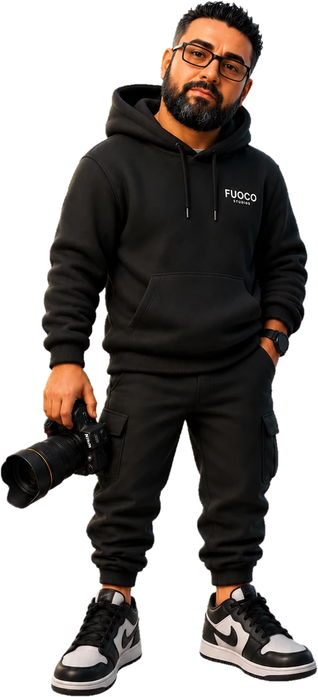 Oscar, fotógrafo de Fuoco Studio